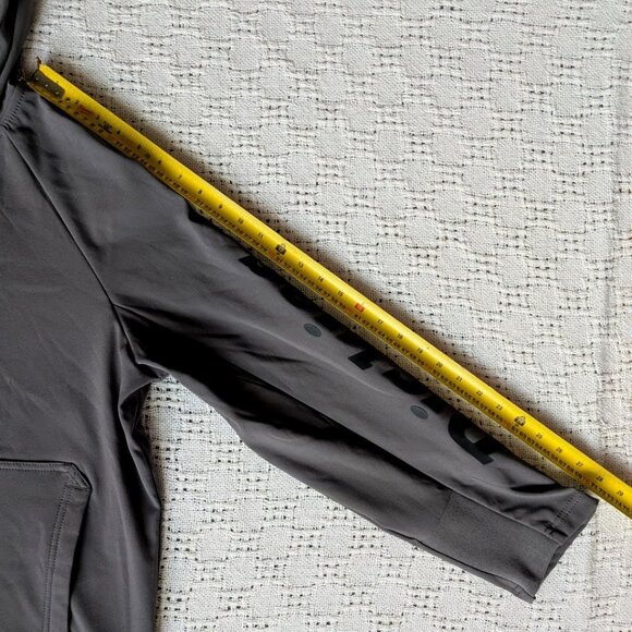 Dickies Performance Gray Womens Protect Soft Shell Hoodie Full Zip Workwear Sz L - Picture 6 of 8